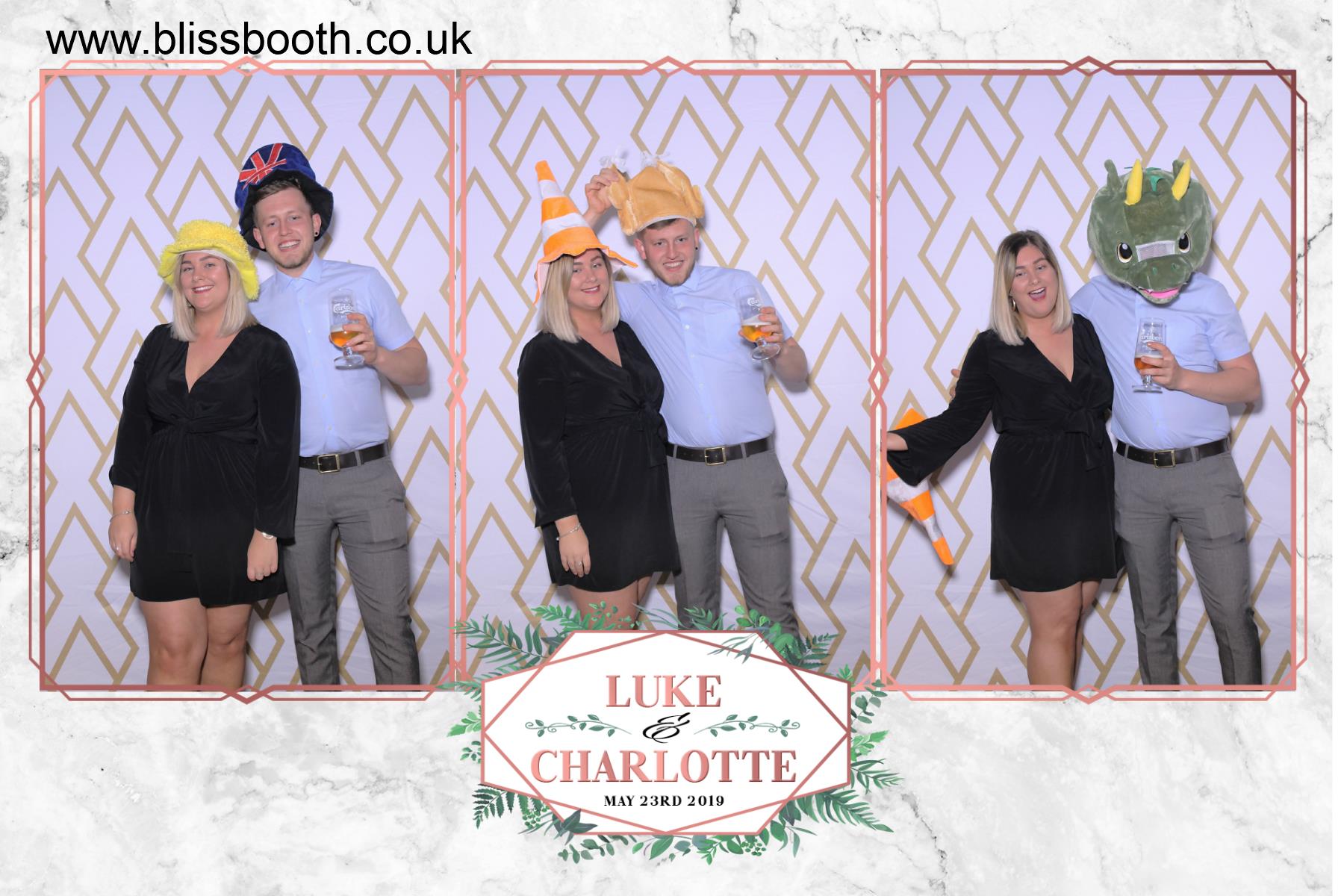 Luke and Charlotte | View more photos from the event at gallery.blissbooth.co.uk/u/BlissBooth/Luke-and-Charlotte